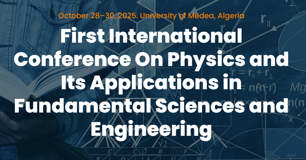 The first Physics and Its Applications in Sciences and Engineering conference